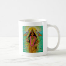 Taza de Lakshmi de la diosa