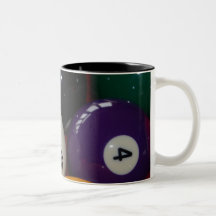 Taza de las bolas de piscina