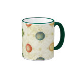 taza de las bolas del navidad