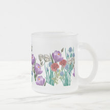taza de las flores