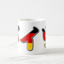 Taza de las katakanas de Alemania