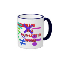 Taza de las matemáticas