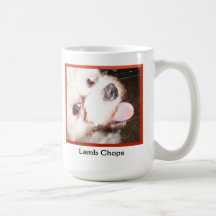 Taza de las tajadas de cordero