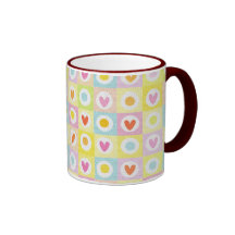 Taza de las tarjetas del día de San Valentín
