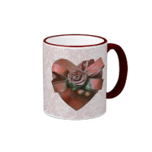 Taza de las tarjetas del día de San Valentín
