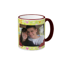 Taza de las tarjetas del día de San Valentín de la