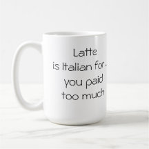Taza de Latte
