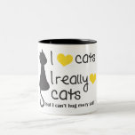 Taza de los amantes del gato de Debbie