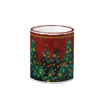 Taza de los árboles de navidad