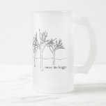 TAZA de los ÁRBOLES (vidrio esmerilado)