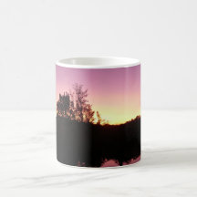 TAZA de los cielos de Lavendar