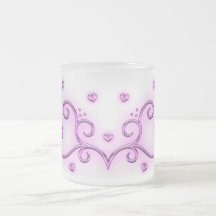 Taza de los corazones del remolino