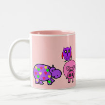 Taza de los Critters del corral del HACHA