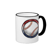 Taza de los E.E.U.U. del emblema del béisbol/del s