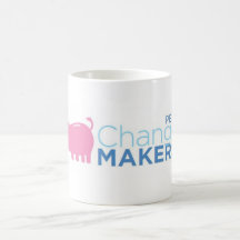 Taza de los fabricantes del cambio de PETA