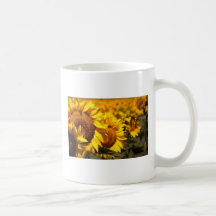 Taza de los girasoles 2 del verano