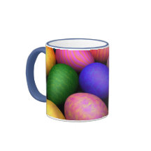 Taza de los huevos de Pascua