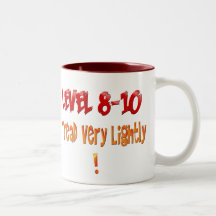 Taza de los niveles del dolor del nivel 8 - 10