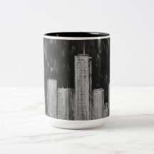 Taza de los rascacielos de Nueva York
