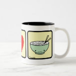 Taza de los tallarines del corazón I (más estilos)