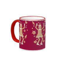 Taza de Martzkin de la galleta del navidad