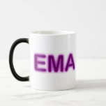Taza de neón púrpura del AME