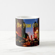 Taza de New York City (Broadway) - modificada para