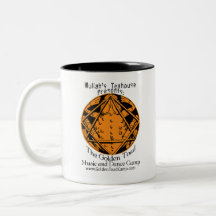 Taza de oro del campo del sapo
