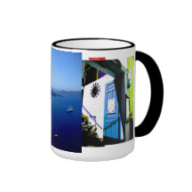 Taza de Santorini Seaview