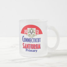 Taza de Santorum CONNECTICUT