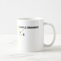Taza de Spaghatta Nadle Pahrple Drahnk tazas