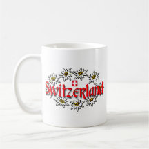 Taza de Suiza Edelweiss