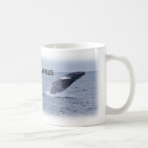 Taza de violación de dos ballenas jorobadas