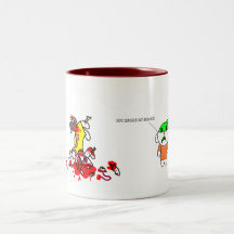 Taza del accidente del Skateboarding de Sally