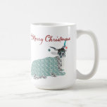 Taza del Addax de las Felices Navidad tazas