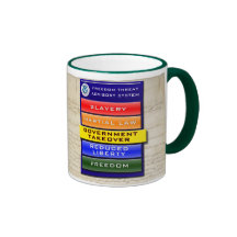Taza del Advisory de la amenaza de la libertad