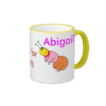 Taza del alfabeto de las hormigas.