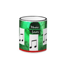 Taza del amante de la música