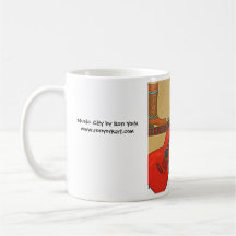 Taza del amante de música country