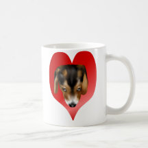 Taza del amor adolescente