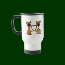 Taza del amor adolescente AB o taza del viaje tazas