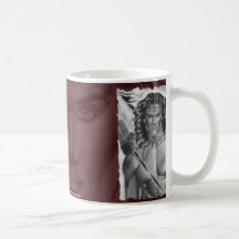 Taza del amor del ángel del eros