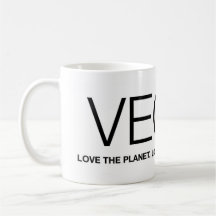 TAZA DEL AMOR DEL VEGANO