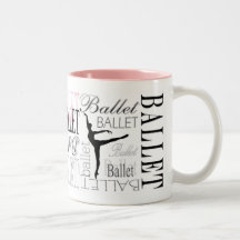 Taza del Arabesque con el acento rosado (personali