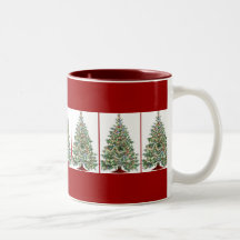 Taza del árbol de navidad