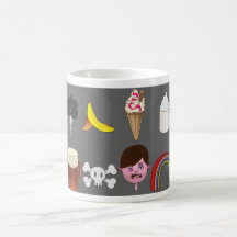 taza del arco iris de la cerveza del helado del pl