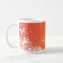 Taza del arte 13A de la mariposa