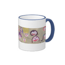 Taza del arte: Caras sonrientes