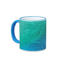 Taza del arte de Digitaces de la agua de mar del o