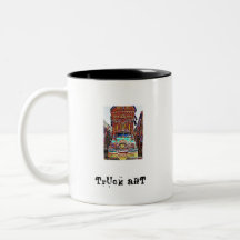 Taza del arte del camión